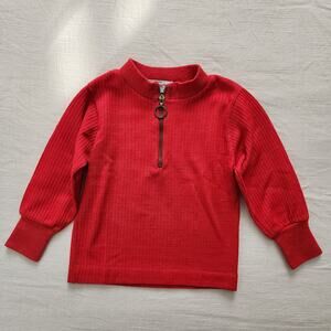 Vintage Healthtex 70s Half-zip Long Sleeve 12 months